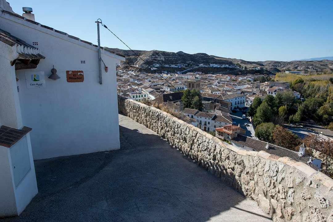 בית הארחה Casas Cueva El Mirador De Galera מראה חיצוני תמונה